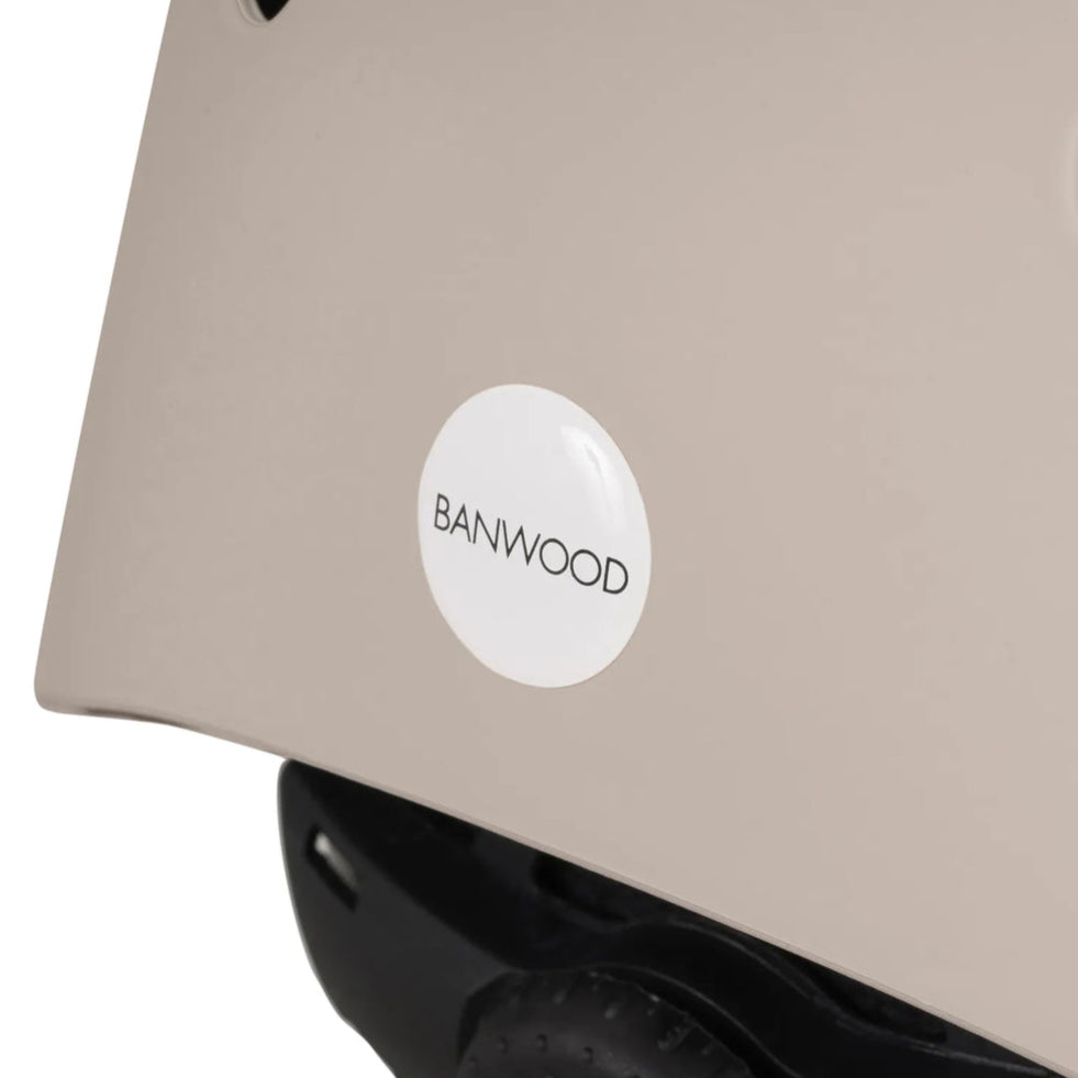 Banwood - Classic Helmet - Matte Beige - Mabel & Fox