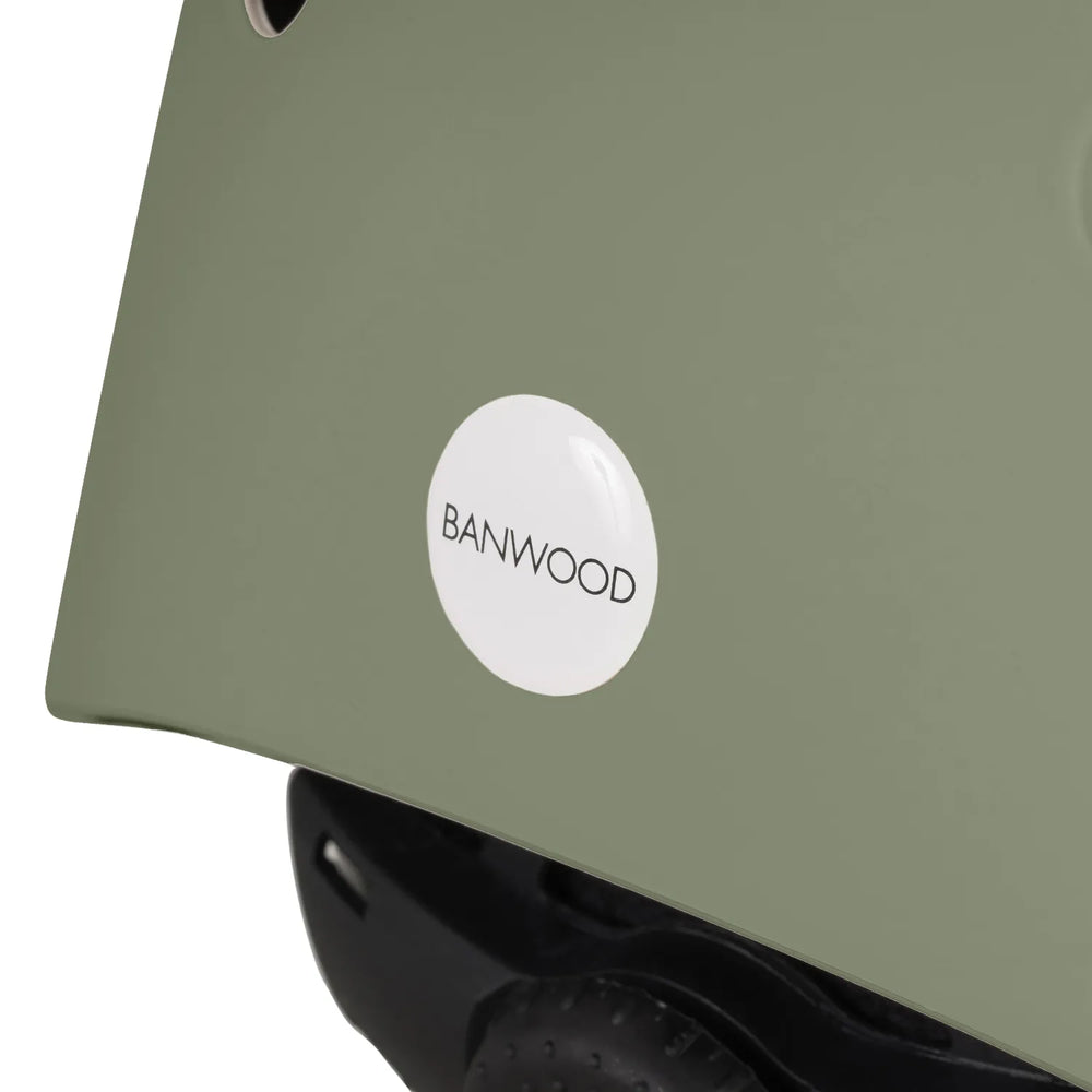 Banwood - Classic Helmet - Matte Forest Green - Mabel & Fox
