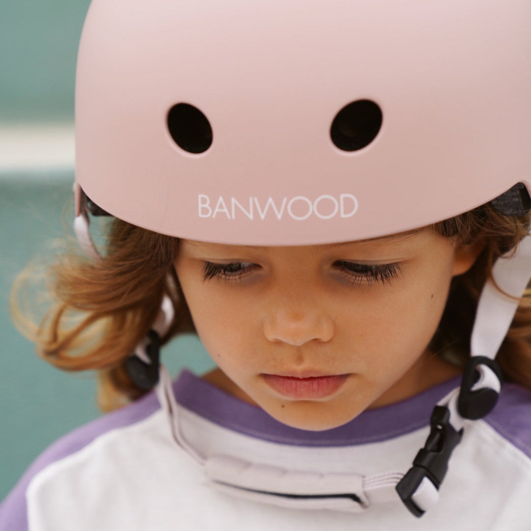 Banwood - Eco Helmet - Faded Pink - Mabel & Fox