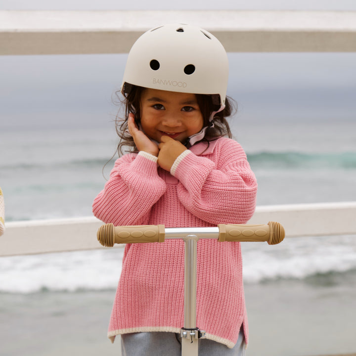 Banwood - Eco Helmet - Ivory - Mabel & Fox