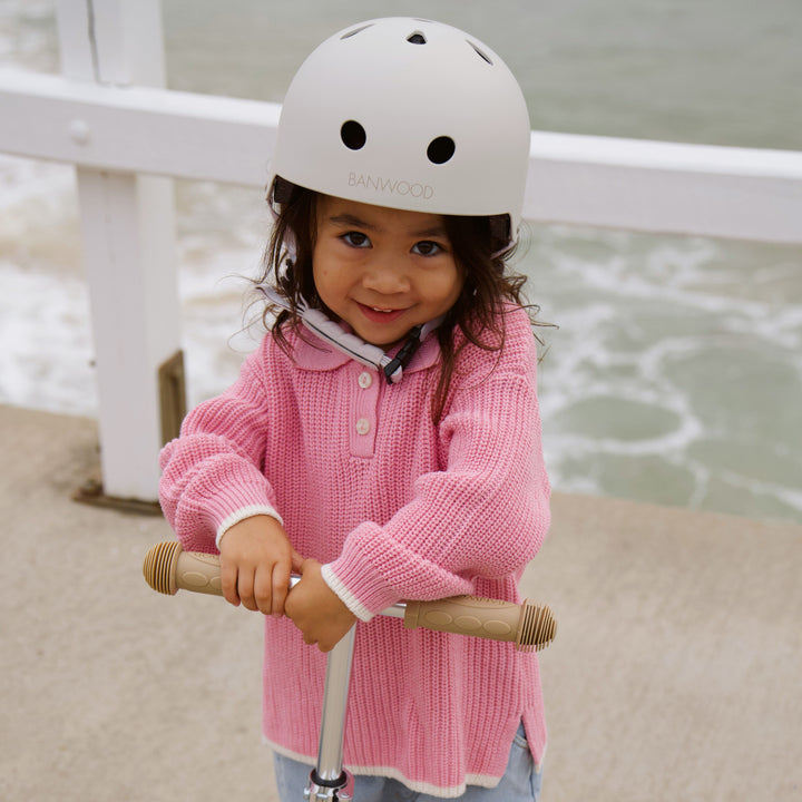 Banwood - Eco Helmet - Ivory - Mabel & Fox
