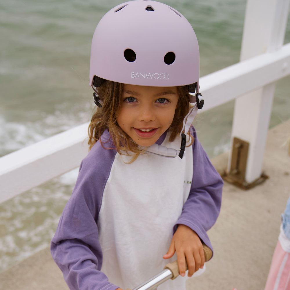 Banwood - Eco Helmet - Lavender - Mabel & Fox