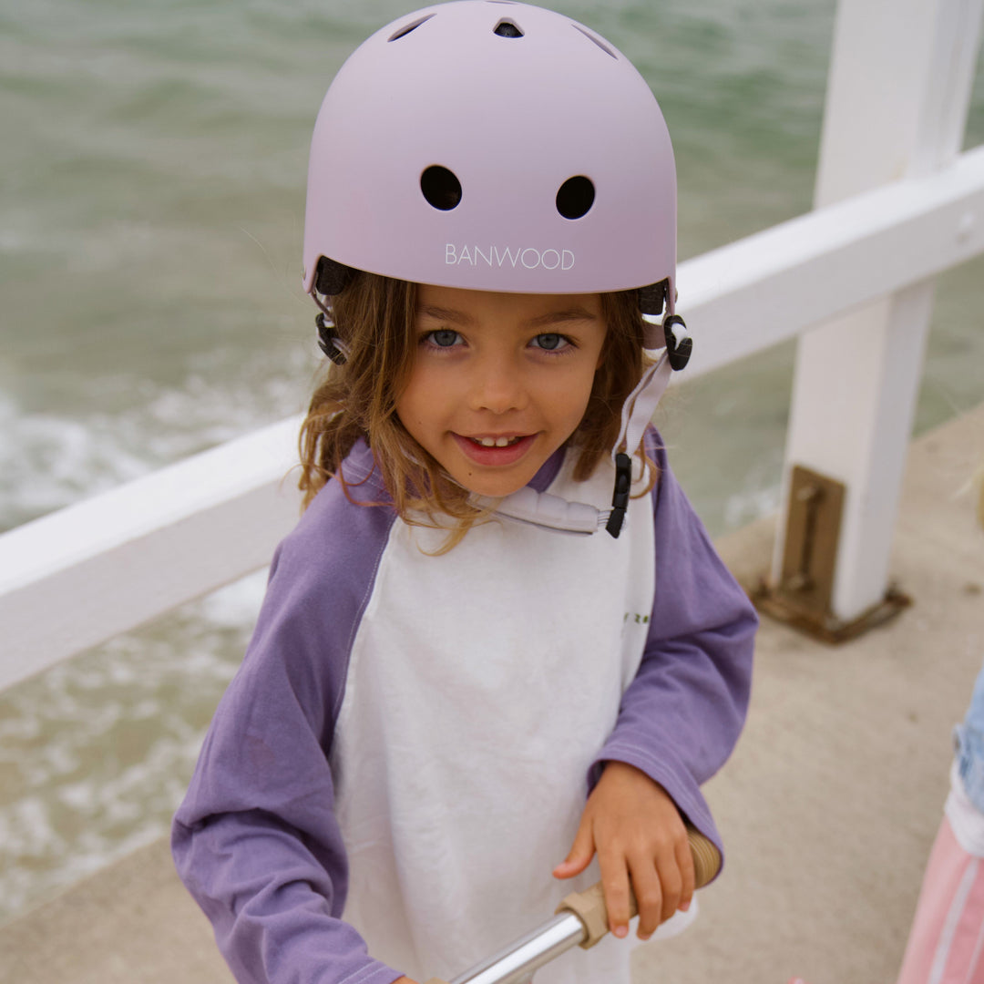 Banwood - Eco Helmet - Lavender - Mabel & Fox