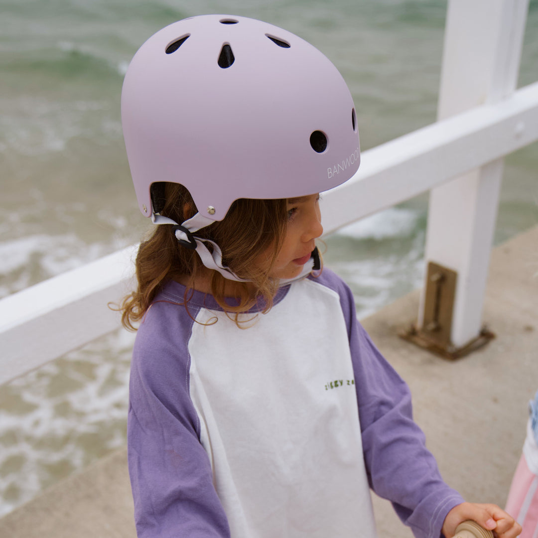 Banwood - Eco Helmet - Lavender - Mabel & Fox