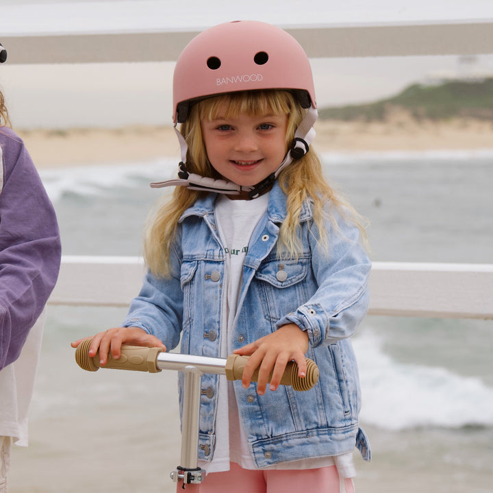 Banwood - Eco Helmet - Raspberry - Mabel & Fox