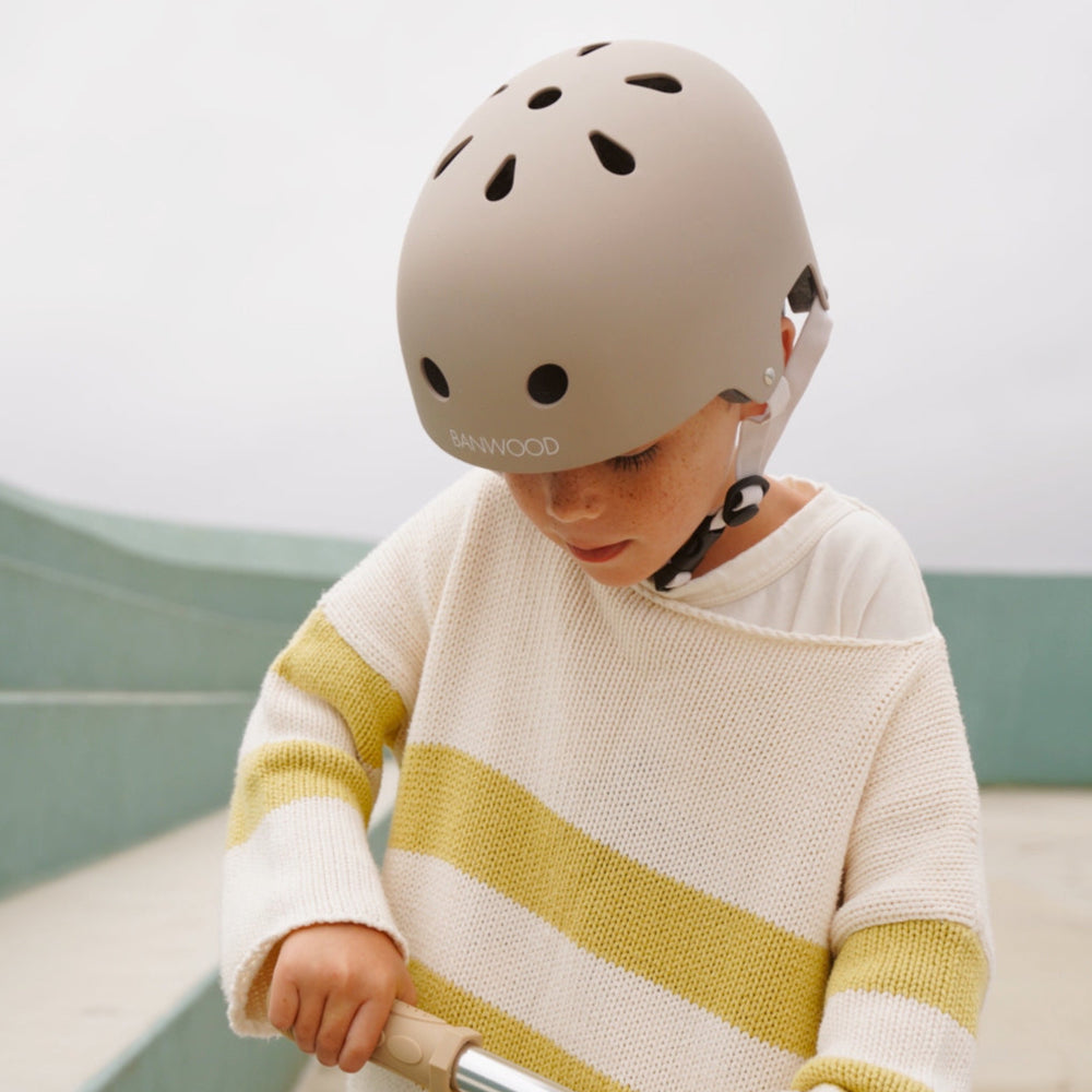 Banwood - Eco Helmet - Sand - Mabel & Fox