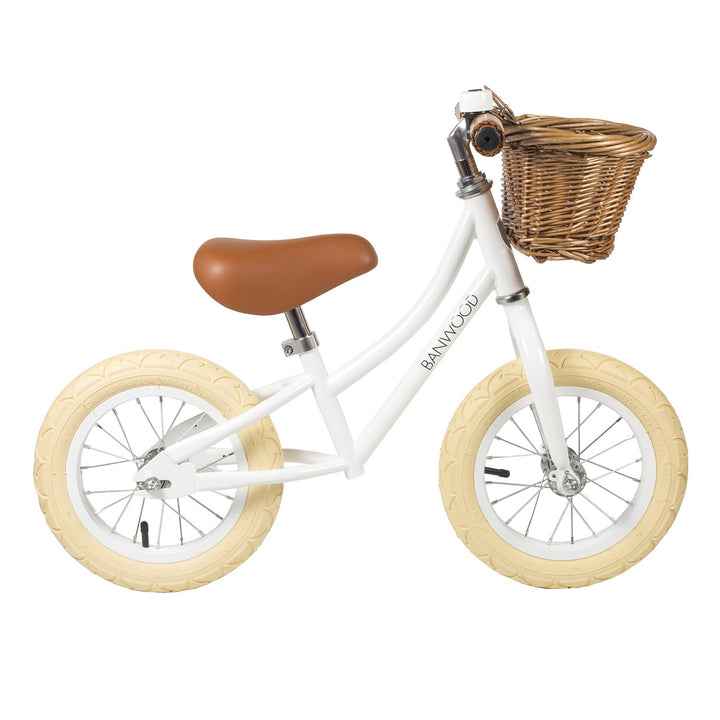 Banwood - Vintage Balance Bike - White - Mabel & Fox