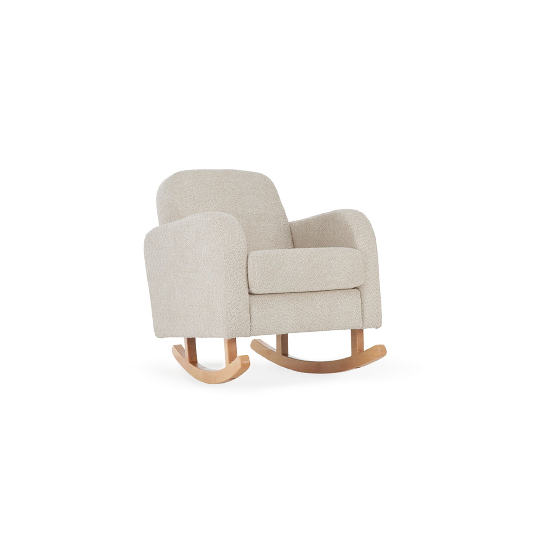 CuddleCo - Etta Boucle Nursing Chair - Mushroom