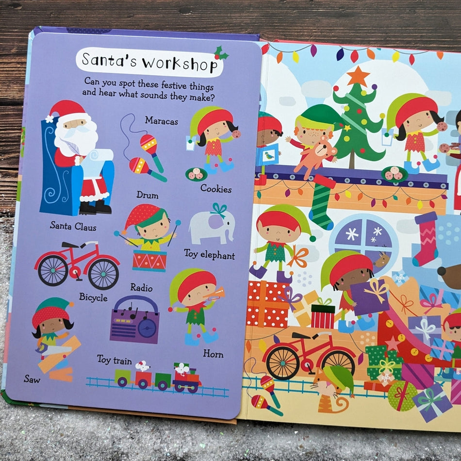 My First Look & Find Sound Book - Christmas