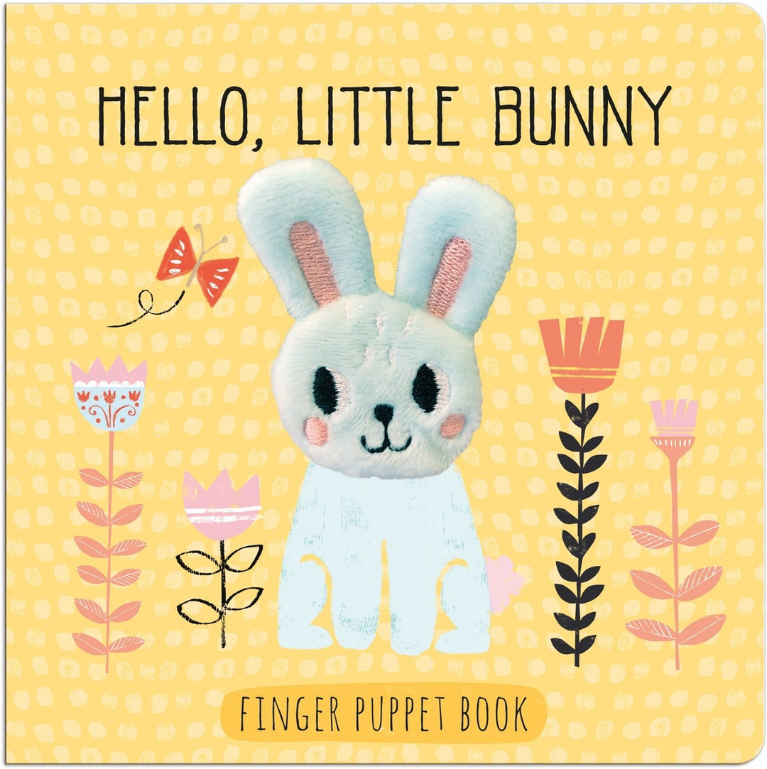 Hello Little Bunny - Children's Finger Puppet Book - Mabel & Fox