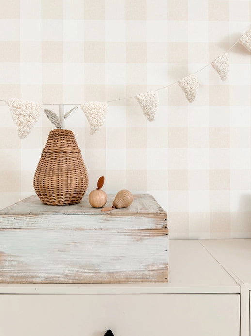 Bee Boheme - Flag Garland - Curly Wool - Mabel & Fox