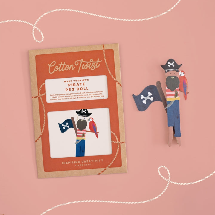 Cotton Twist – Make Your Own Pirate Peg Doll