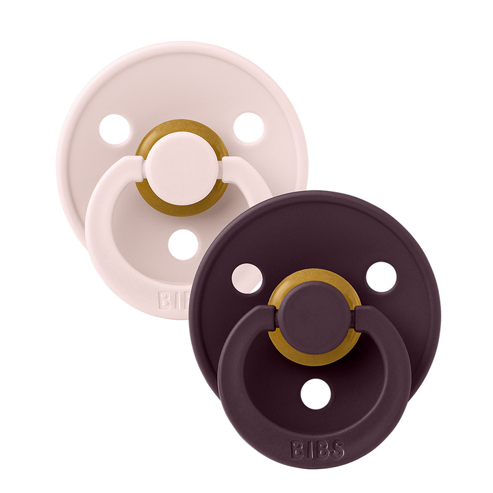 Bibs - Colour Pacifier - Petal/Plum (2 Pack)