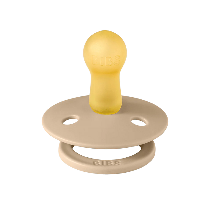 Bibs - Colour Pacifier - Taupe / Scuba (2 Pack) - Mabel & Fox