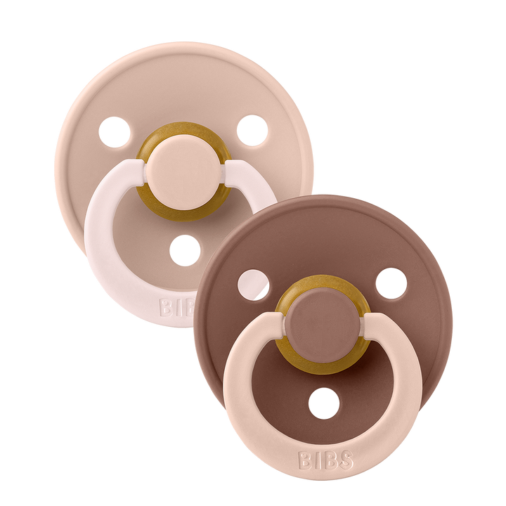 Bibs - Studio Colour Block Latex - Blush Woodchuck Mix (2 Pack)