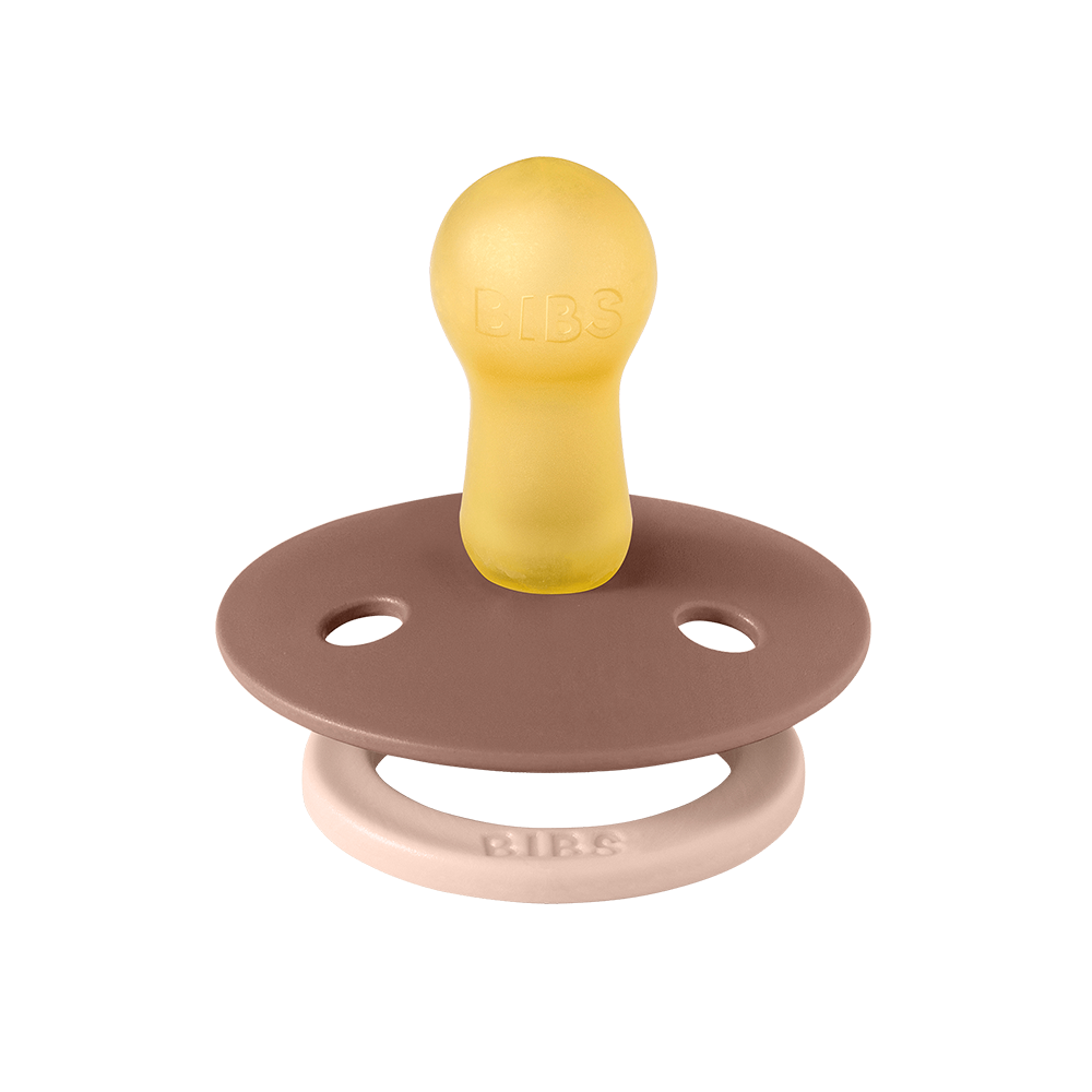 Bibs - Studio Colour Block Latex - Blush Woodchuck Mix (2 Pack) - Mabel & Fox