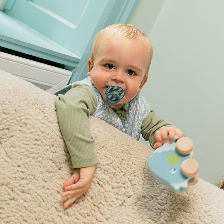 Bibs - Studio Colour Block Latex - Nordic Mint / Petrol Mix (2 Pack) - Mabel & Fox