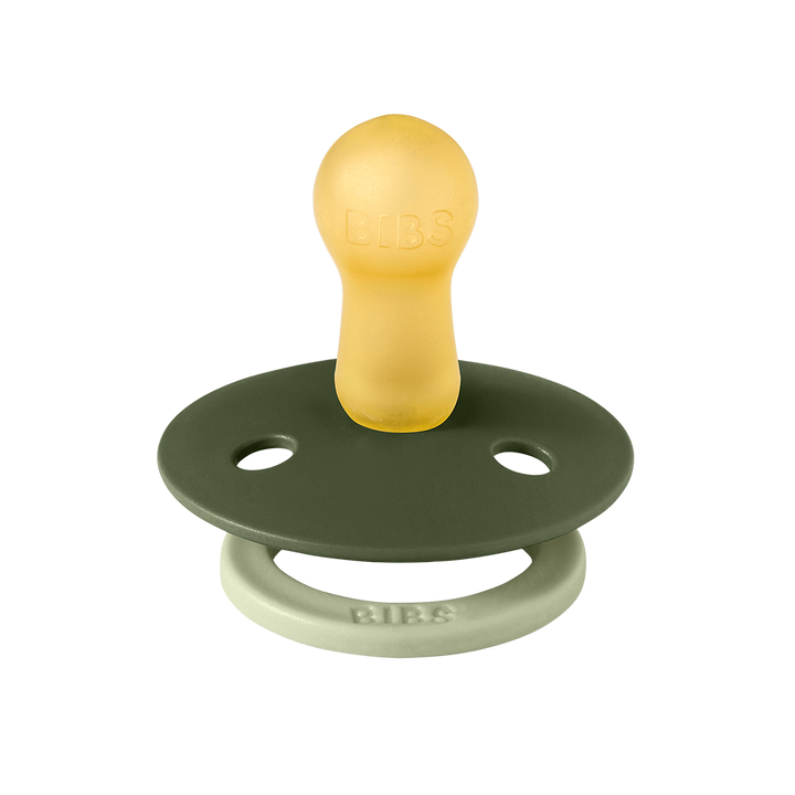 Bibs - Studio Colour Block Latex - Sage Hunter Green Mix (2 Pack) - Mabel & Fox