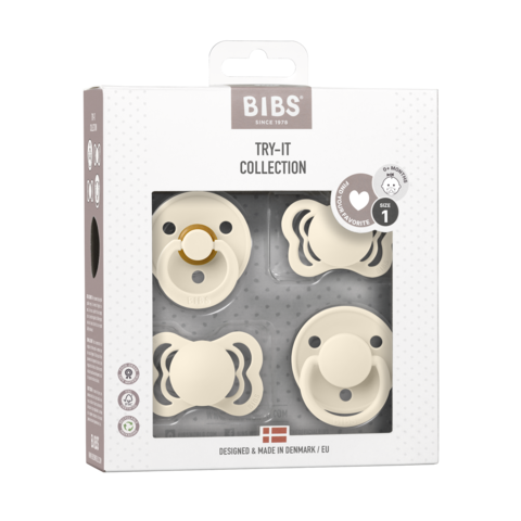 Bibs - Try-It Collection - Ivory - Mabel & Fox