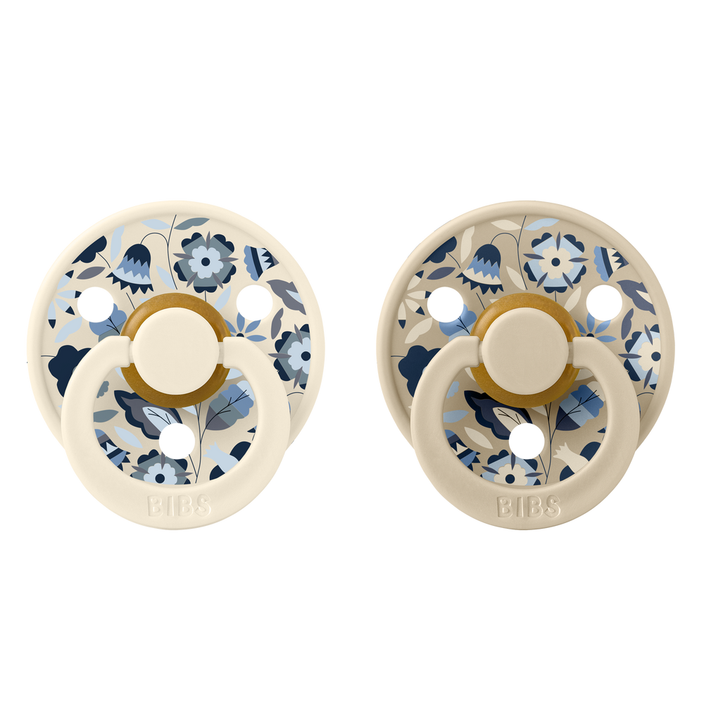 Bibs x Liberty - Colour Pacifier - Bobo - Ivory Mix - Mabel & Fox