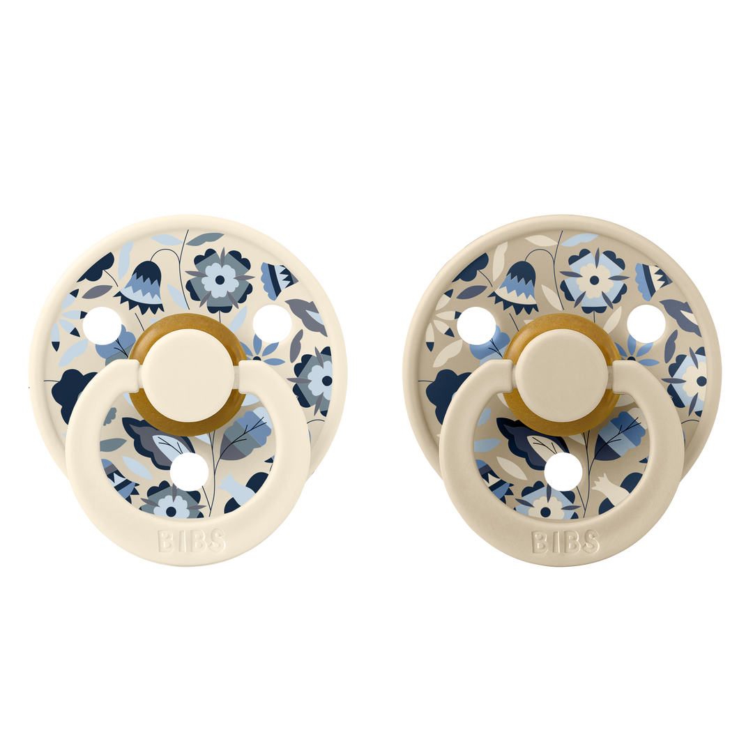 Bibs x Liberty - Colour Pacifier - Bobo - Ivory Mix - Mabel & Fox