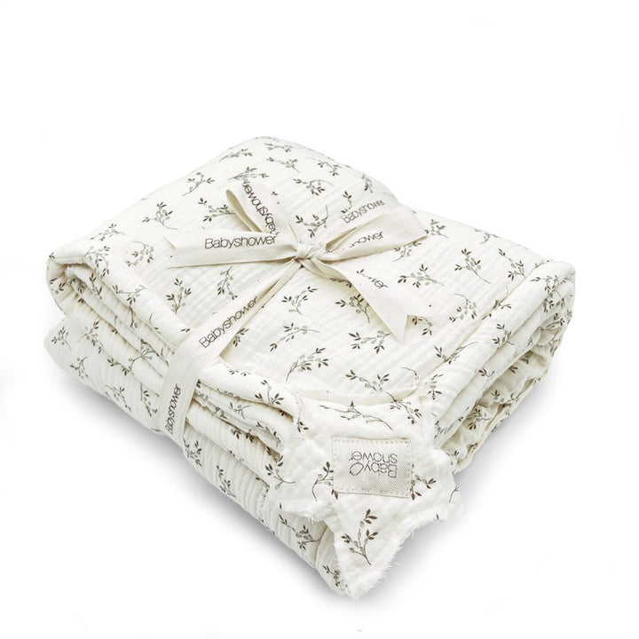 Babyshower – Big Little Plaid – Olive Bloom - Mabel & Fox