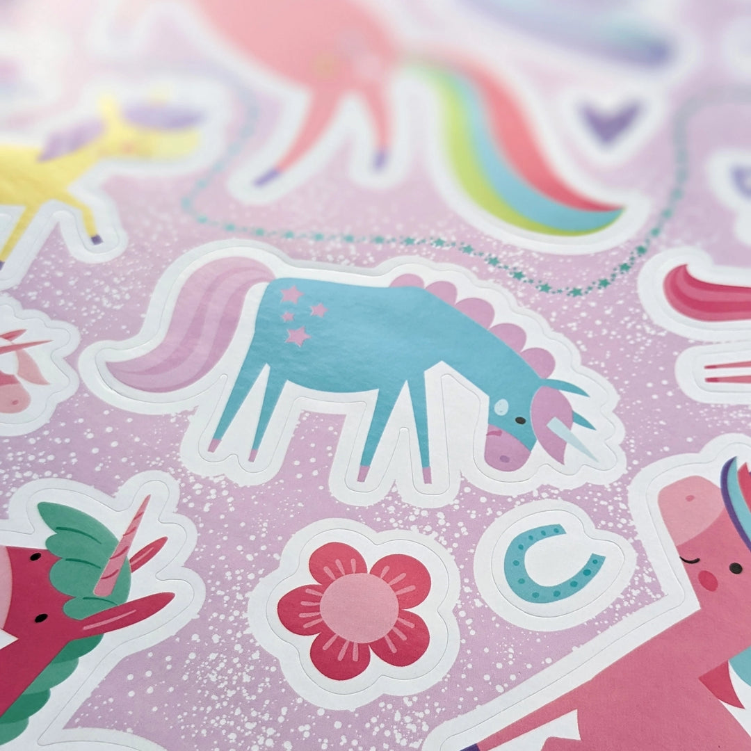 Big Sticker Book - Unicorns - Mabel & Fox