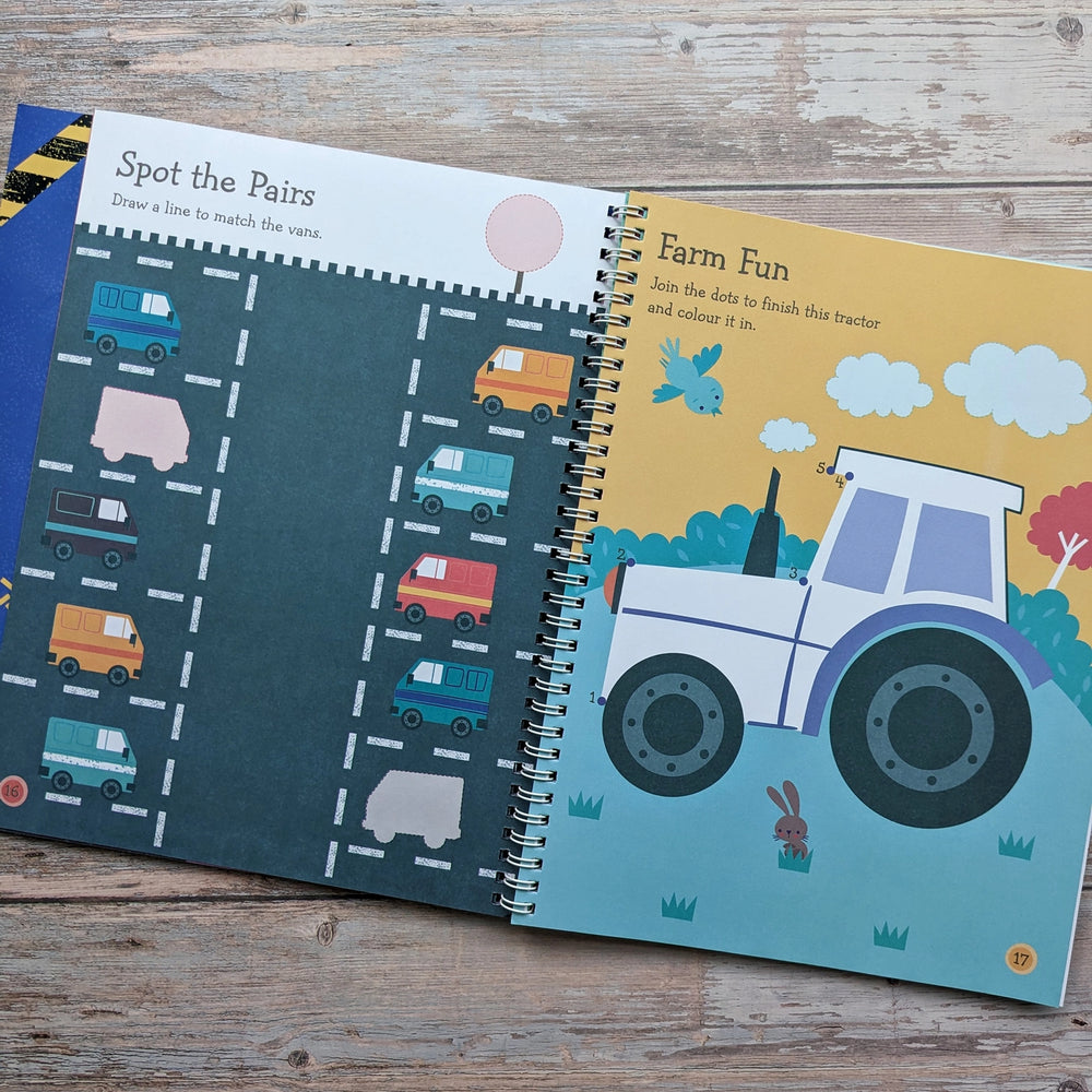 Big Sticker Book - Vehicles - Mabel & Fox