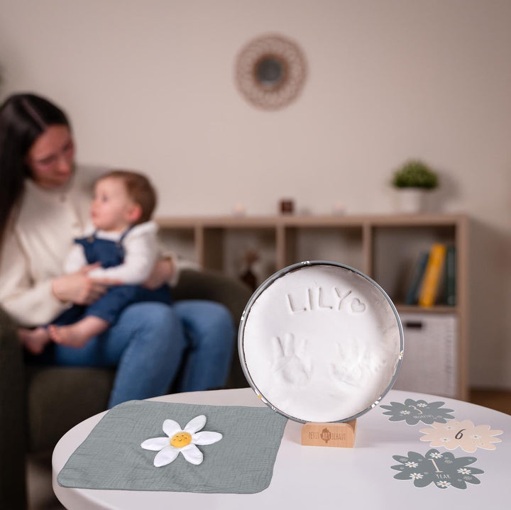 Petit Artichaut – Birth Gift Set – Daisy Blue - Mabel & Fox