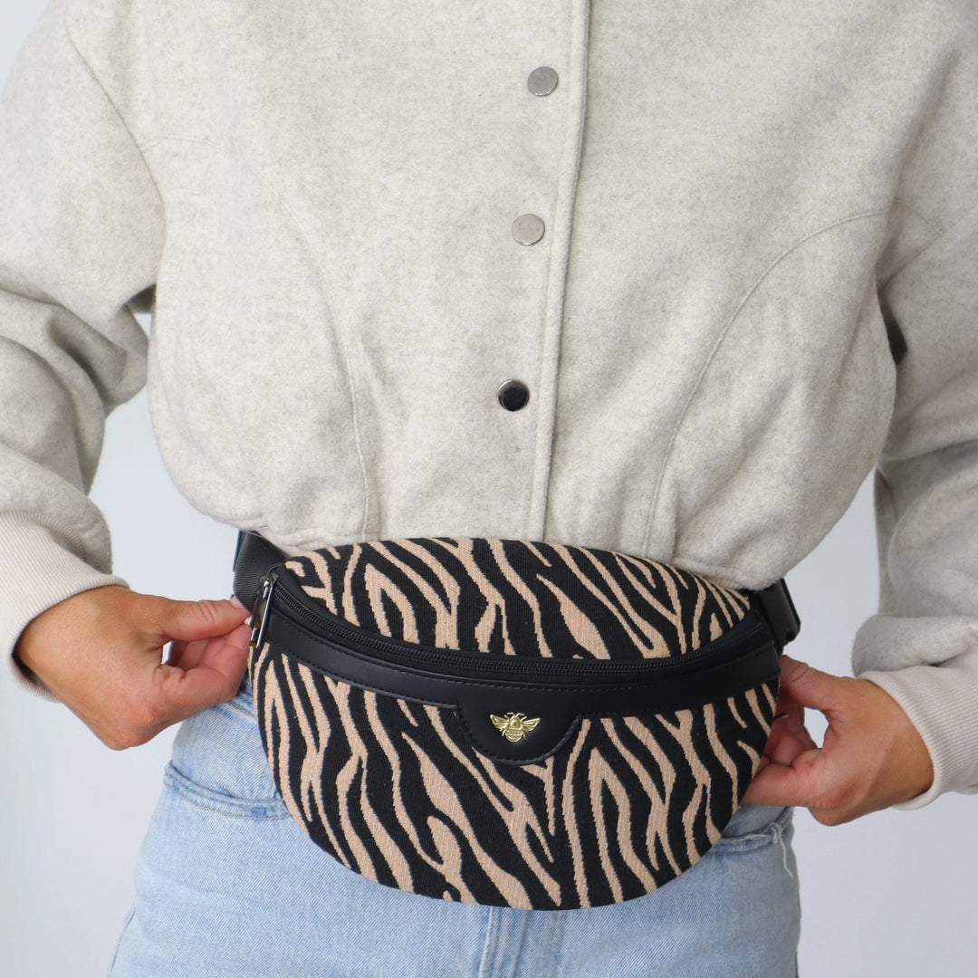 Bizzi Growin - Hipster Bag - Zebrano - Mabel & Fox