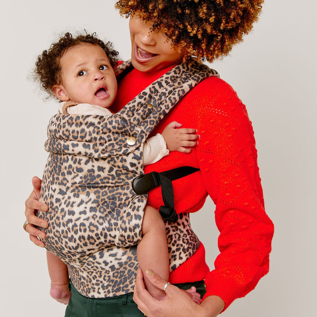 Bizzi Growin - Nomad Air Baby Carrier - Leopard - Mabel & Fox