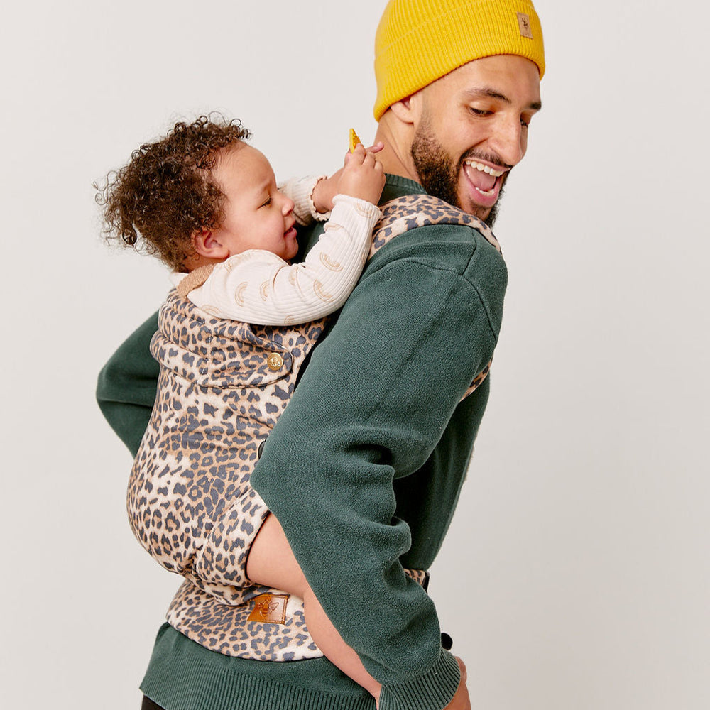 Bizzi Growin - Nomad Air Baby Carrier - Leopard - Mabel & Fox