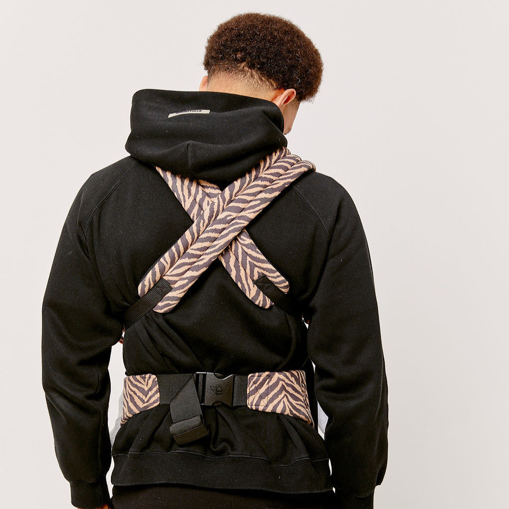 Bizzi Growin - Nomad Air Baby Carrier - Zebrano - Mabel & Fox