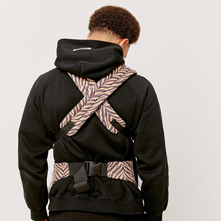 Bizzi Growin - Nomad Air Baby Carrier - Zebrano - Mabel & Fox