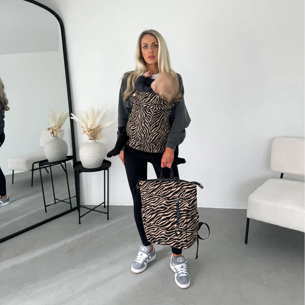 Bizzi Growin - Nomad Backpack - Zebrano - Mabel & Fox