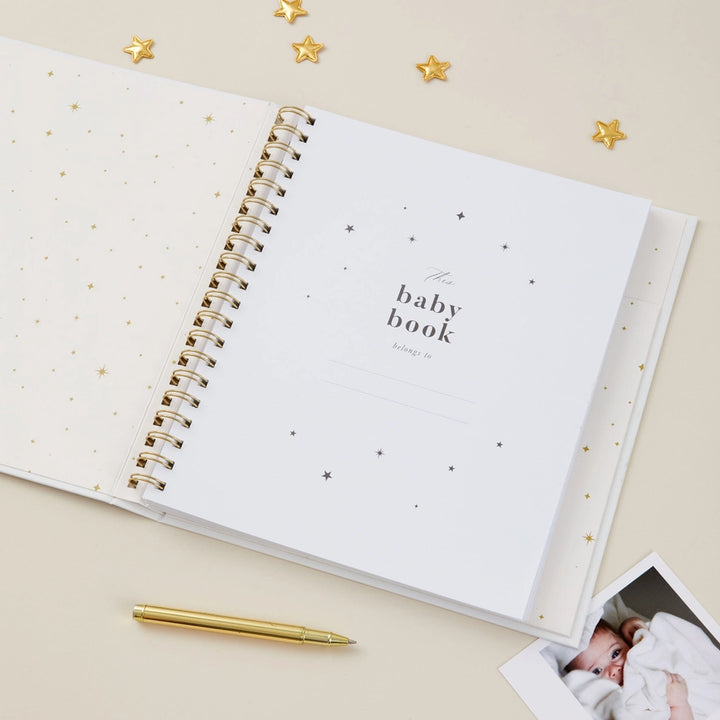 Blush & Gold - Baby Book - Pearl - Mabel & Fox