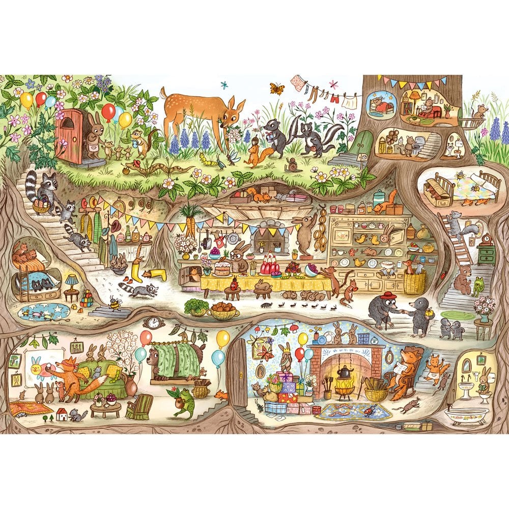 Brown Bear Wood - Bunny's Birthday Puzzle - Mabel & Fox
