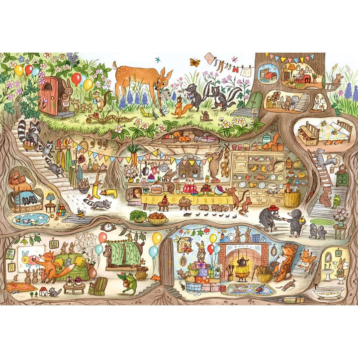 Brown Bear Wood - Bunny's Birthday Puzzle - Mabel & Fox