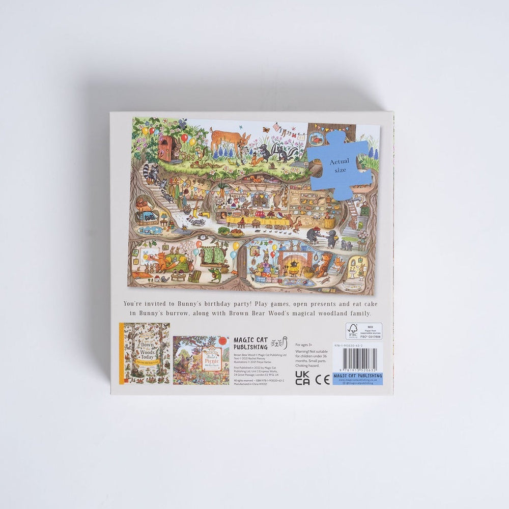 Brown Bear Wood - Bunny's Birthday Puzzle - Mabel & Fox
