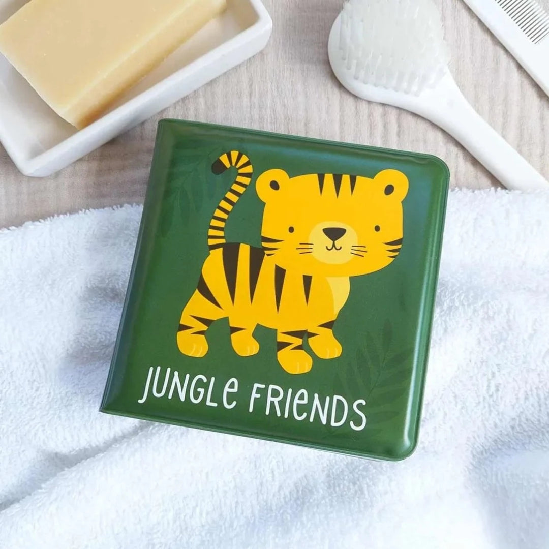 A Little Lovely Company - Bath Book - Jungle Friends
