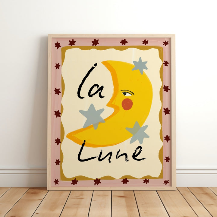 Lara & Kin - Art Print - La Lune