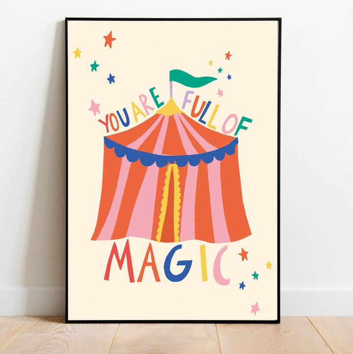 Abel and the Label - Art Print - Circus
