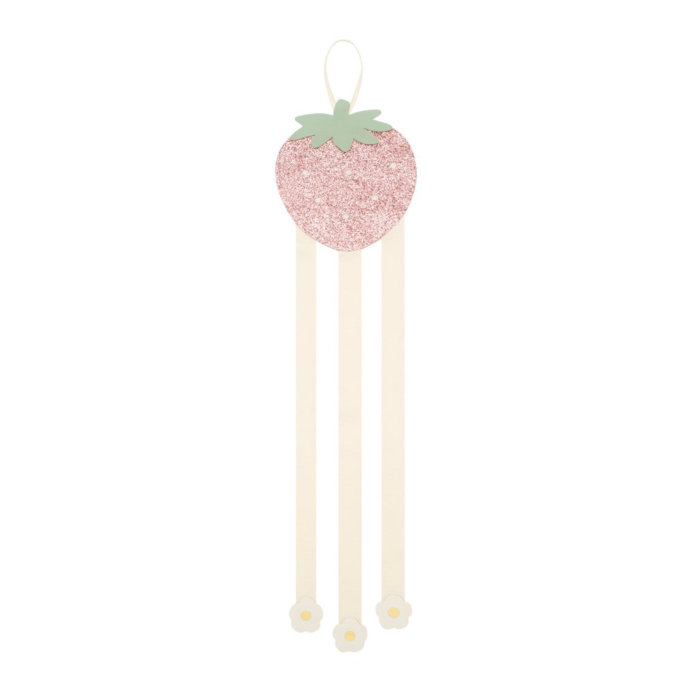 Rockahula – Sweet Strawberry 3 Ribbon Clip Hanger - Mabel & Fox