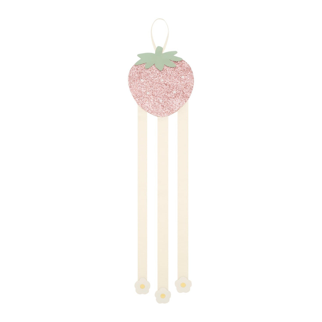 Rockahula – Sweet Strawberry 3 Ribbon Clip Hanger - Mabel & Fox