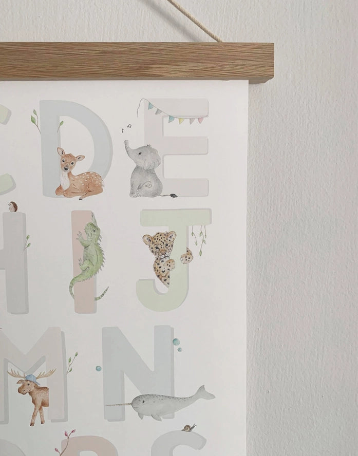 Little Roglets - Fine Art Print - Alphabet