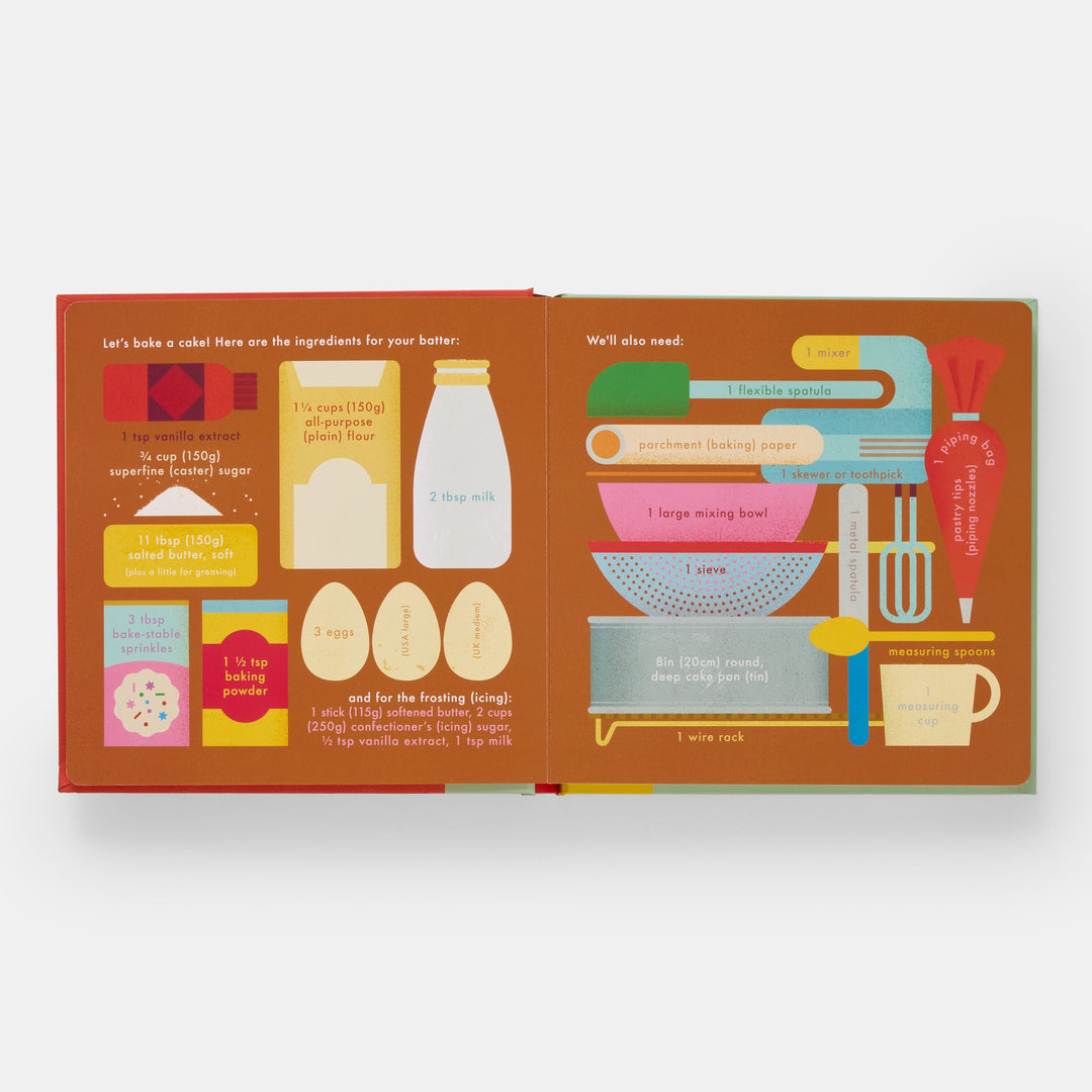 Cake!: An Interactive Recipe Book - Mabel & Fox