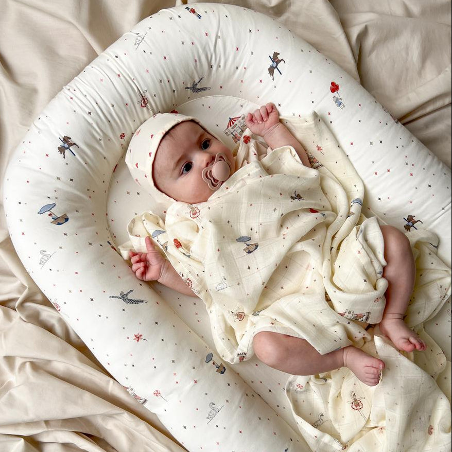 Cam Cam Copenhagen - Baby Nest - Carousel - Mabel & Fox