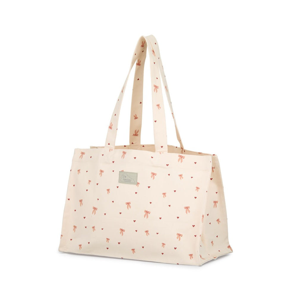 Cam Cam Copenhagen - Canvas Tote Bag - Bows - Mabel & Fox