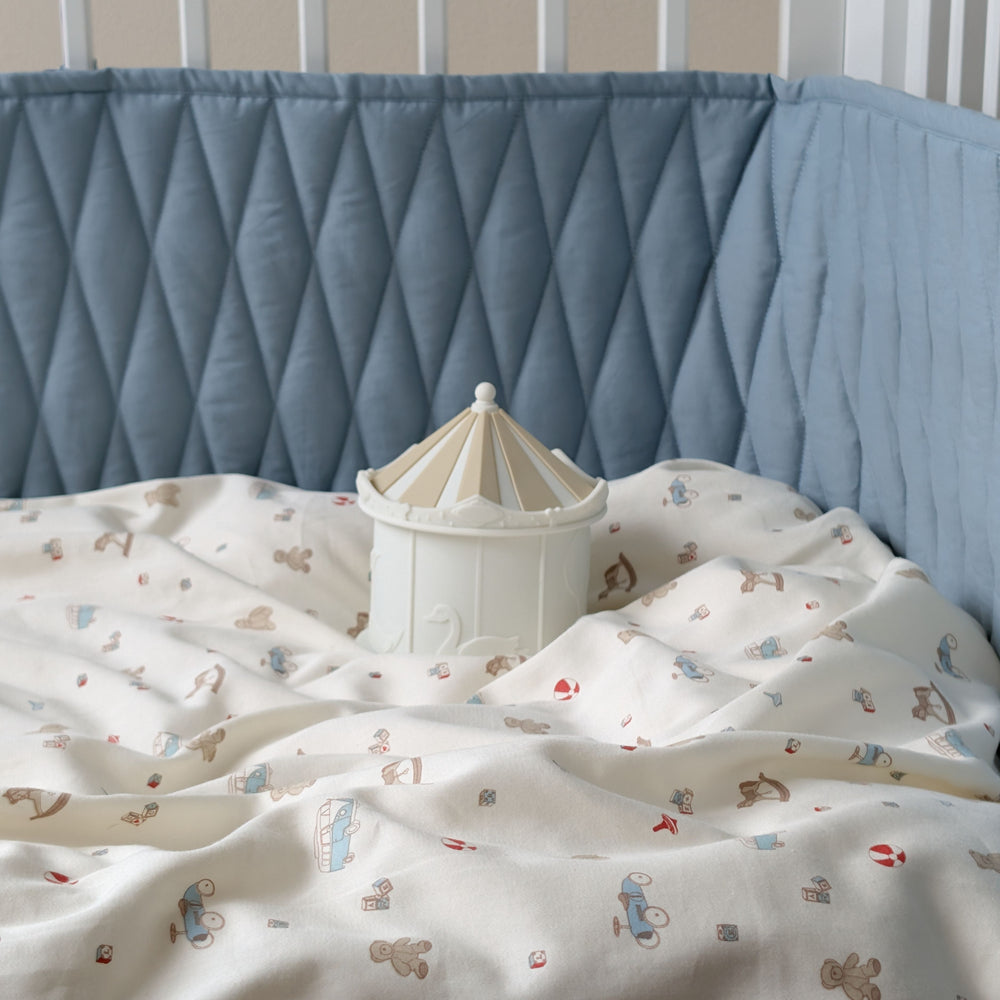 Cam Cam Copenhagen – Carousel Night Light – Off-White - Mabel & Fox