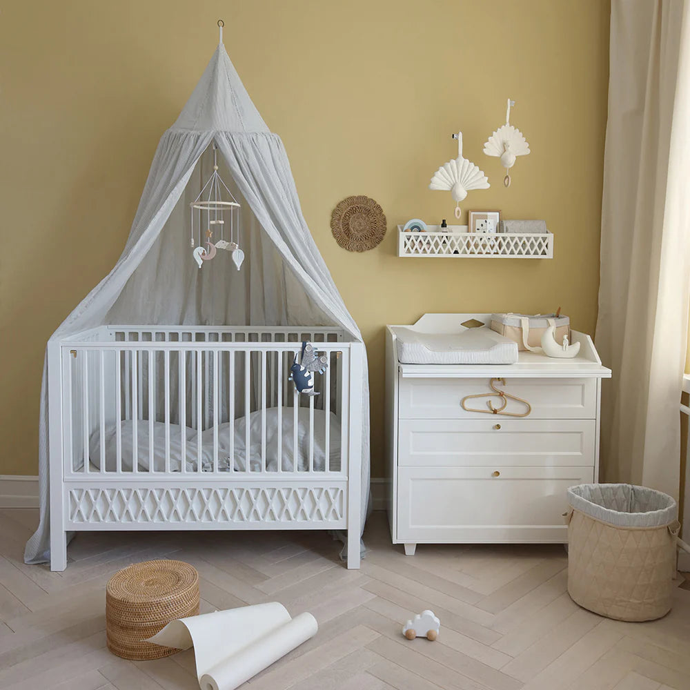 Cam Cam Copenhagen - Changing Cushion - Classic Stripes Blue - Mabel & Fox